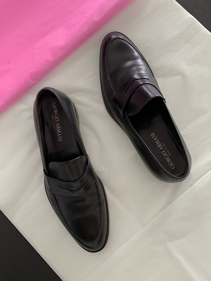 00s "Giorgio Armani" Loafer Shoes