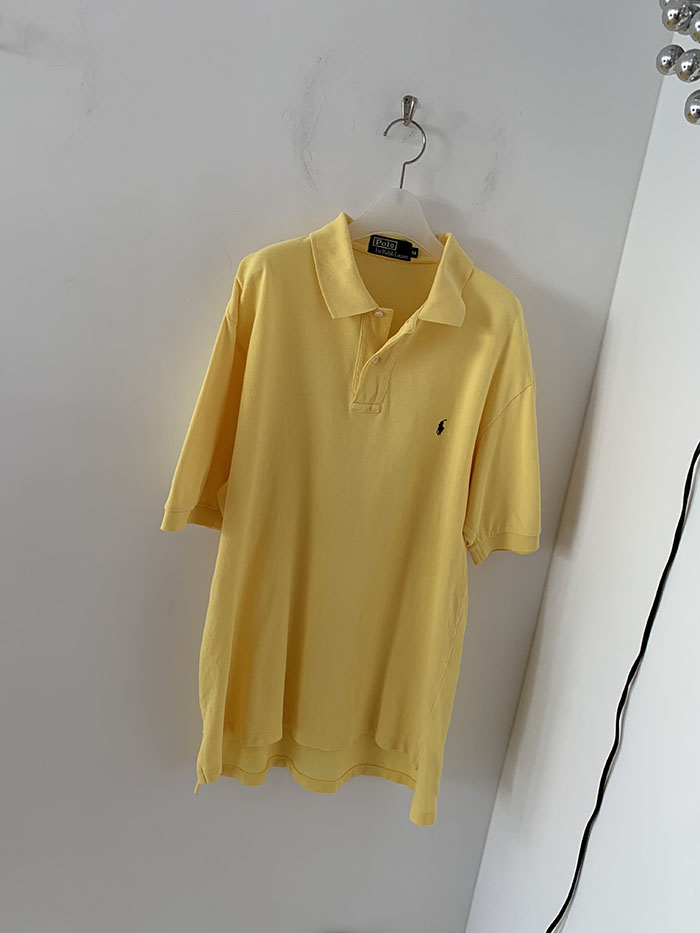 90's "Polo Ralph Lauren USA" Pique Shirt 복제