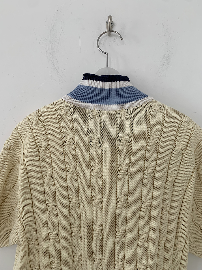 90's "Polo Sport Ralph Lauren" cotton Pique Knit (Rare Design) 복제
