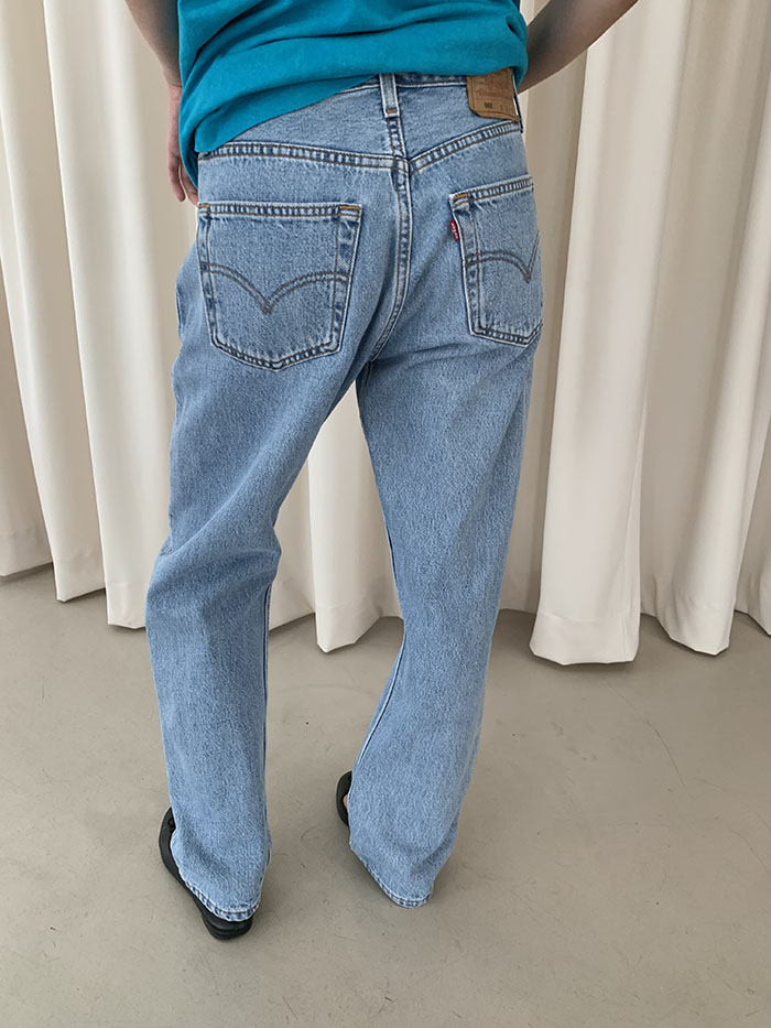 90's Levi's 501 - size 27-28 (classic straight fit) 복제