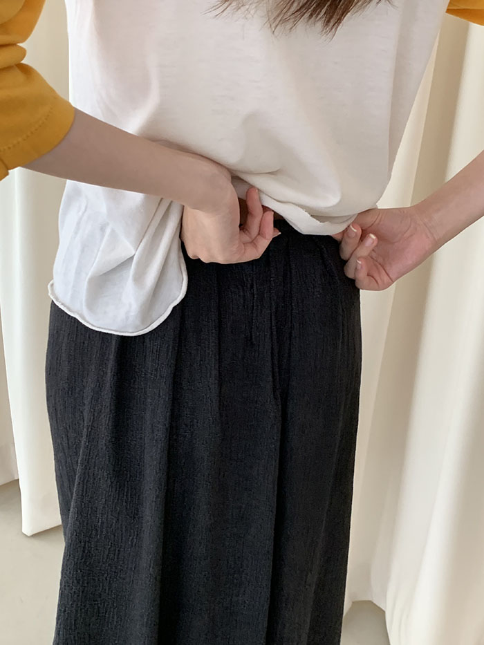 00's "Dries Van Noten" silk see through skirt 복제