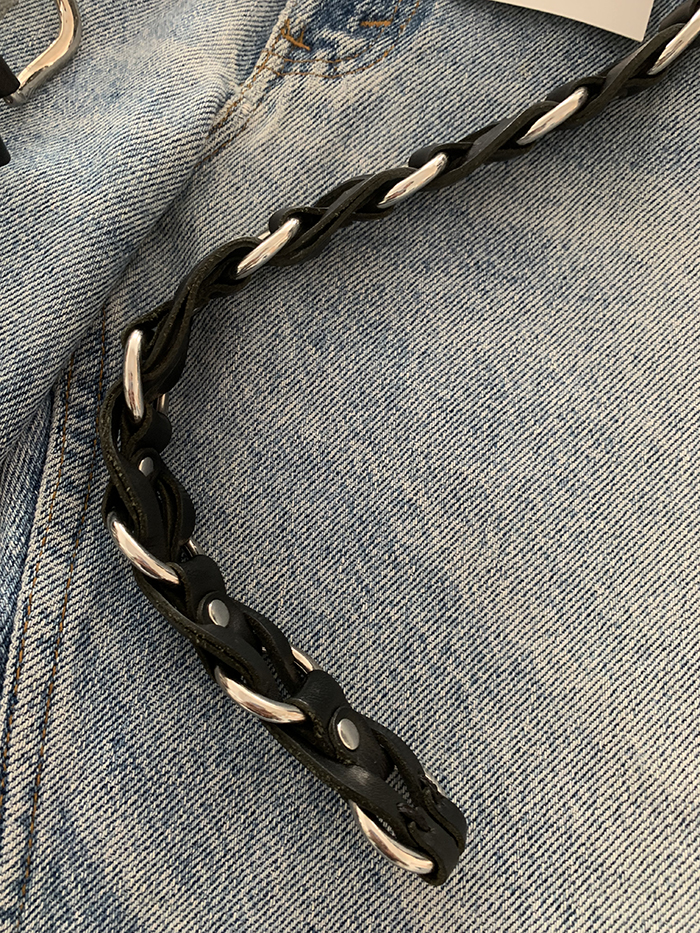 "isabel marant" Leather Belt 실측 착샷만