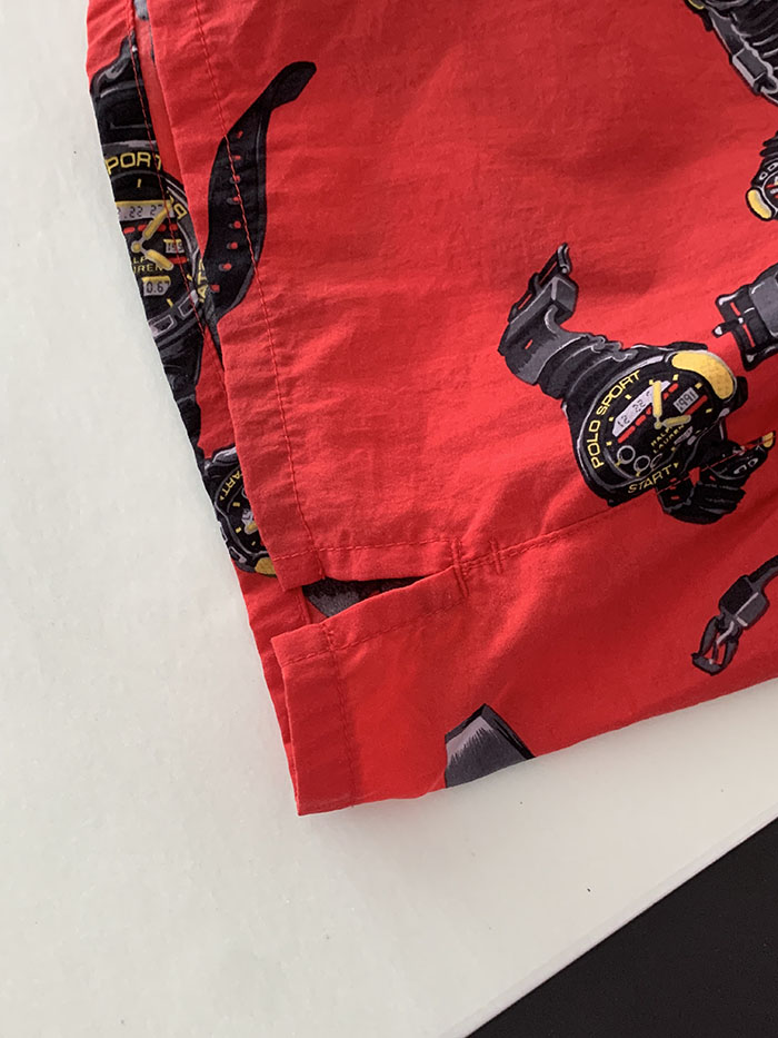 90's "Polo Sport" buckle Shorts (Rare Design) 복제