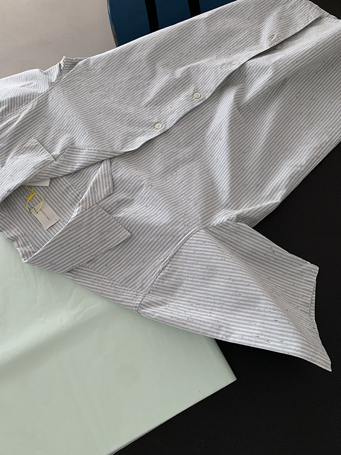 Aime Leon Dore striped open Shirt