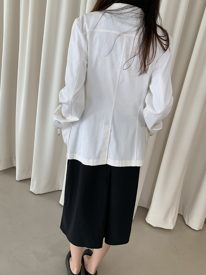 90's "JIL SANDER" silk Summer Jacket 복제 복제