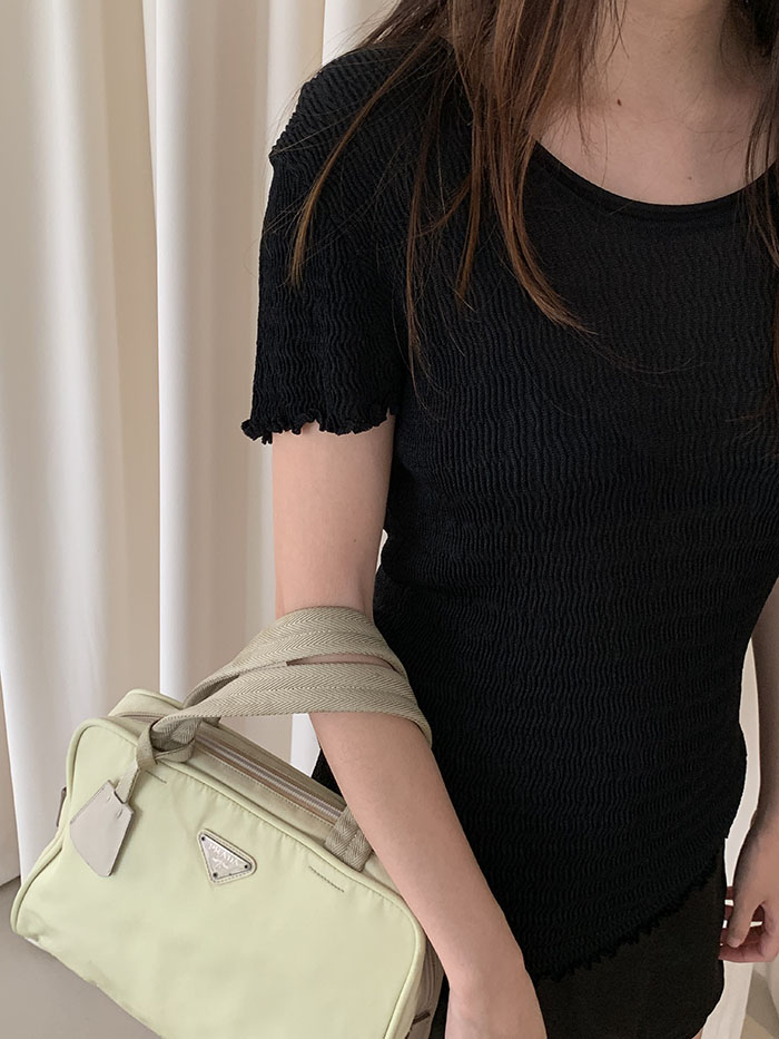 00's "Armani Collezioni" Round Knit 복제