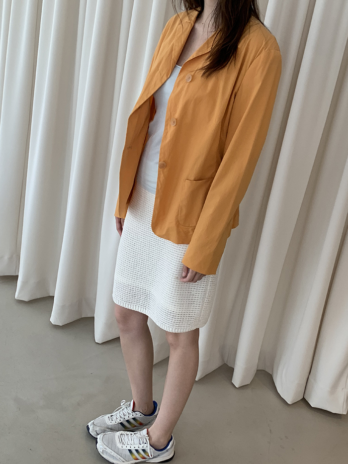 00's "JIL SANDER" Three buttons Jacket