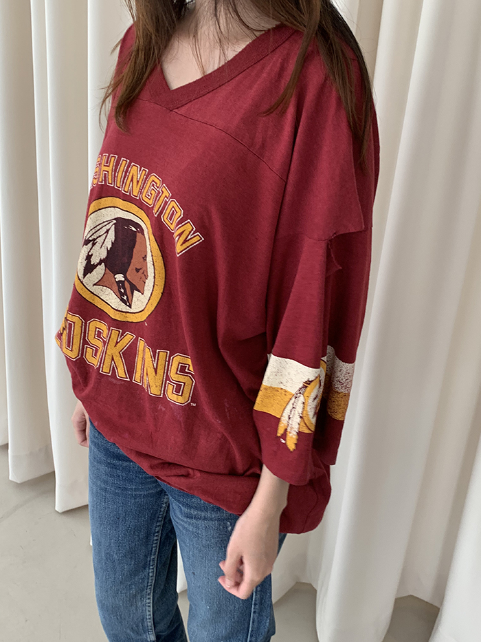 70's "Washington" USA 50/50 T-shirt