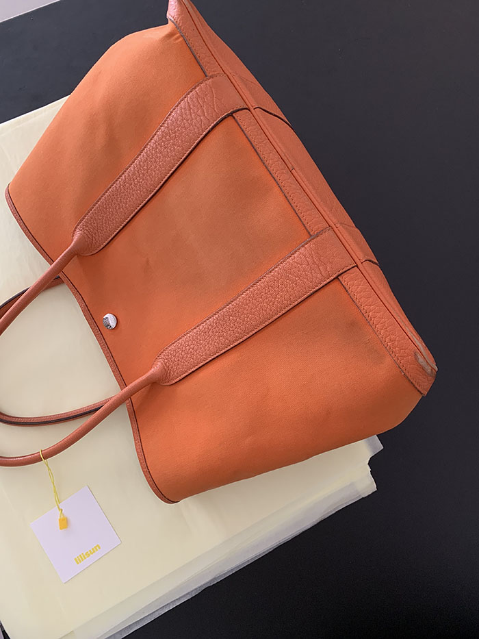 00's Vintage "Hermes" Garden Party Bag