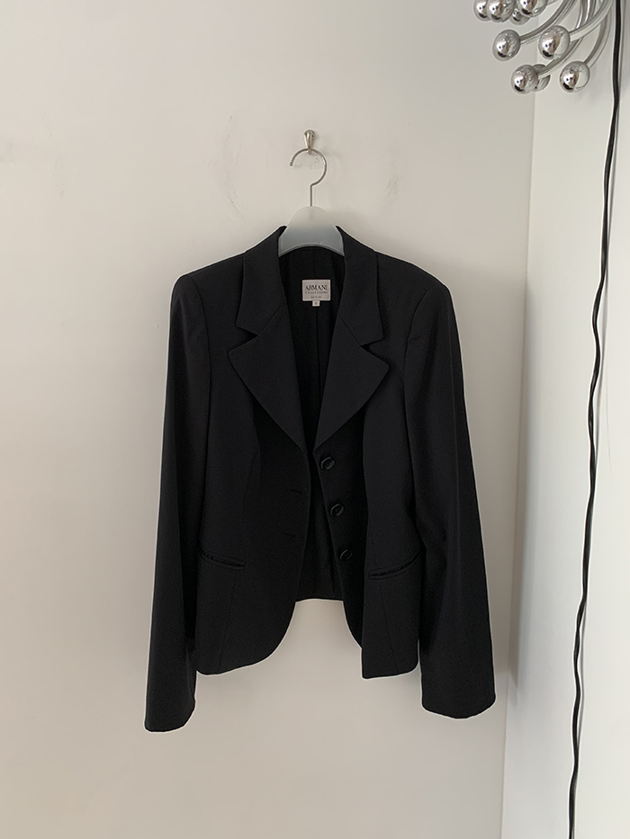00's "Armani Collezioni" wool Jacket 복제