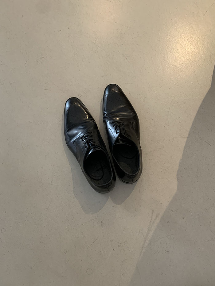 "Giorgio Armani" Calf Leather Loafer Shoes 복제