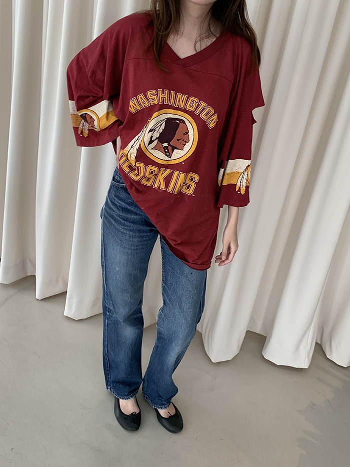 70's "Washington" USA 50/50 T-shirt