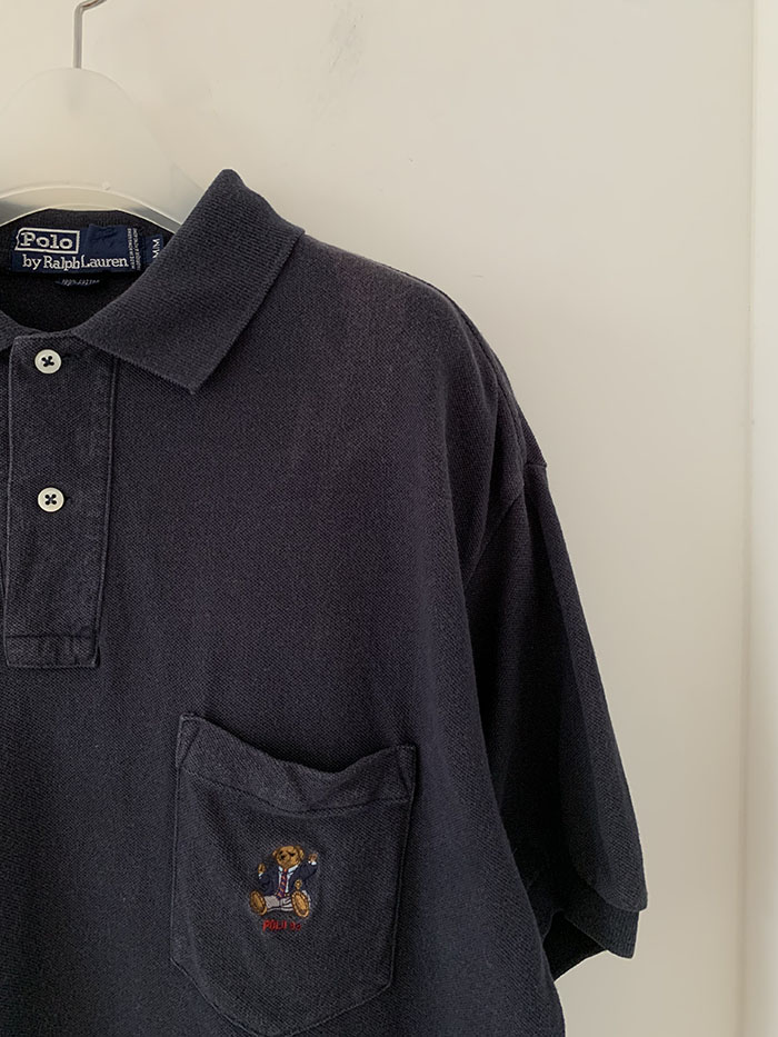 90's "Polo Ralph Lauren" Pique Shirt 복제 복제