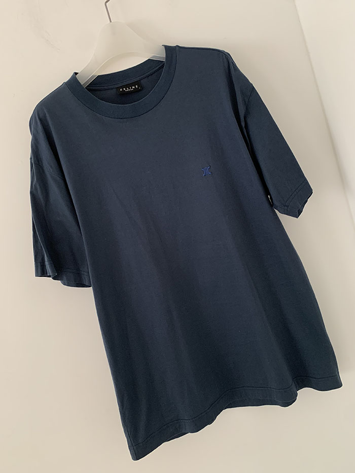 90's "Celine" cotton T-shirt 복제