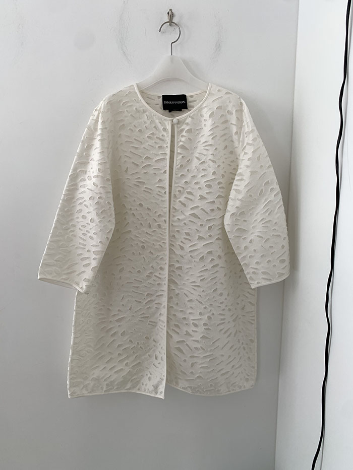 00's "Emporio Armani" cotton Shirt Jacket