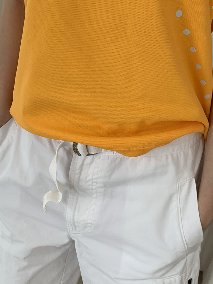 90's Courreges cotton T-shirt 복제 복제