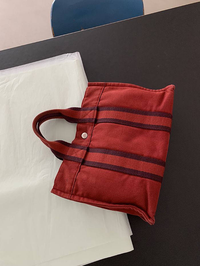 Vintage "Hermes" Fourre Tout Bag (Distressed) 복제 복제