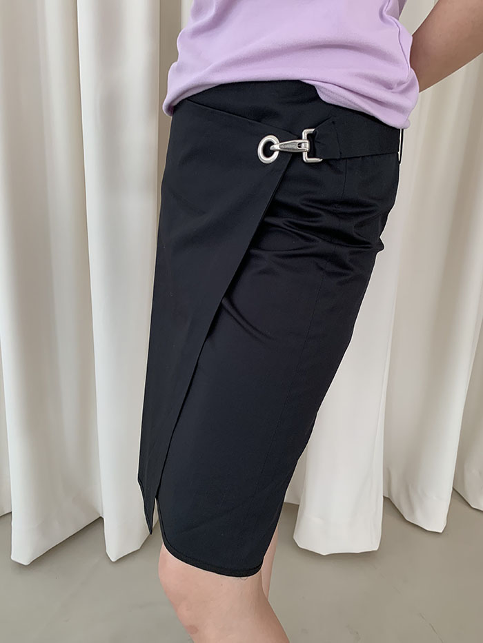 's "JIL SANDER" wrap Skirt