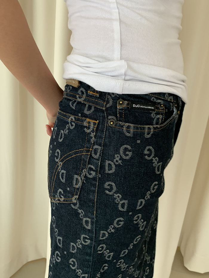 00's "Dolce & Gabbana" Skirt 복제