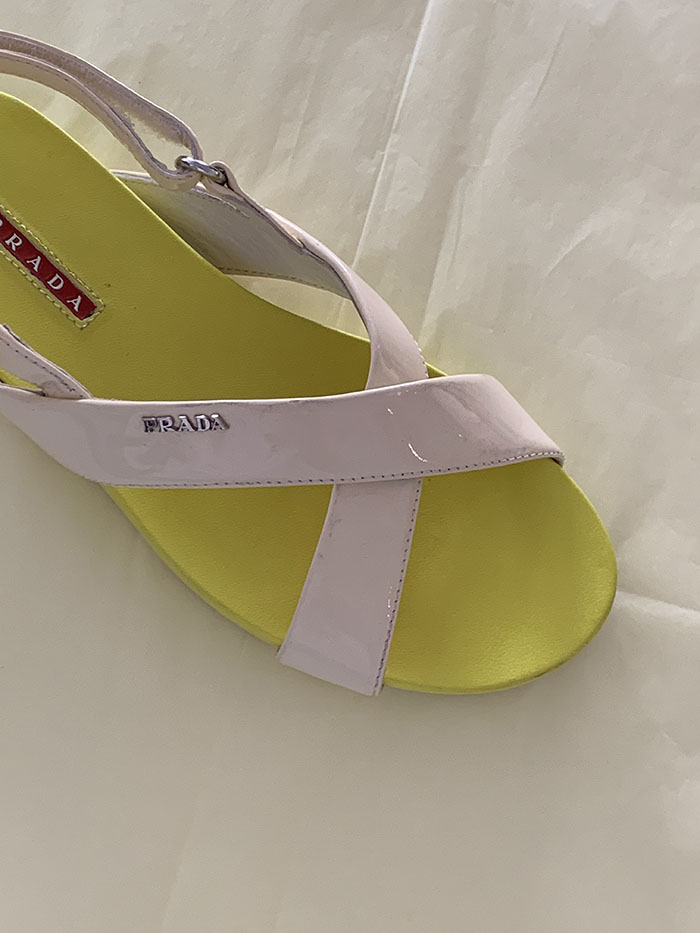 00s "Prada" Rubber Slides