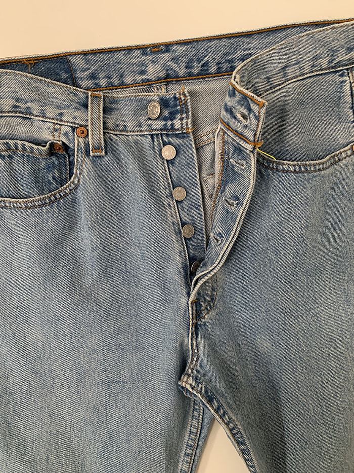 90's Levi's 501 - size 27-28 (classic straight fit) 복제