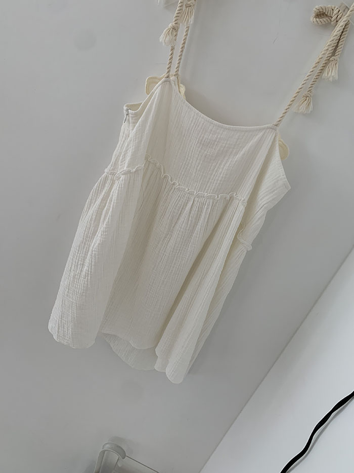 90's "Chloe" Cotton Top 복제