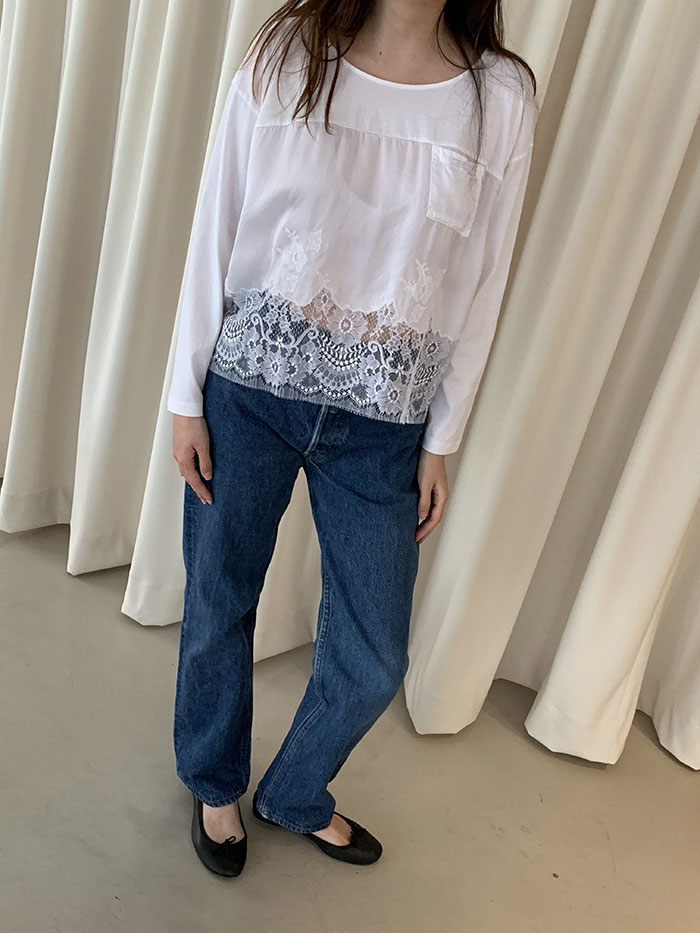 2020's "PRADA" Cotton Blouse Top