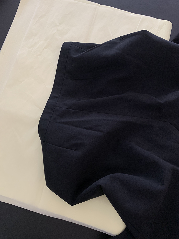 "Agnes.B" straight capri Pants / 상세사진/실측/정보해서 올리기