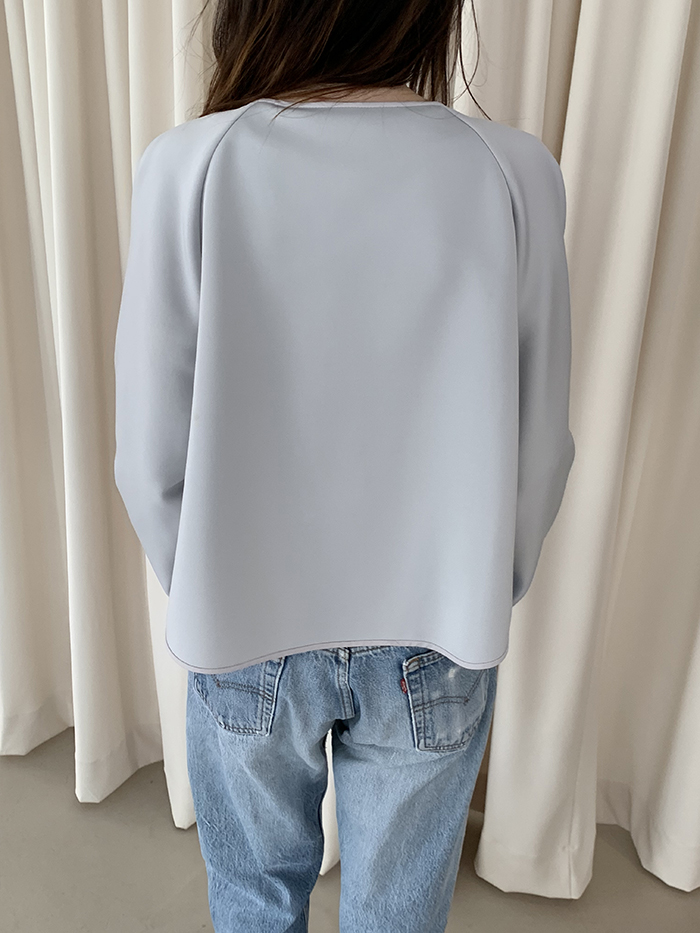 00's "Armani Collezioni" linen x silk Crop Jacket 복제