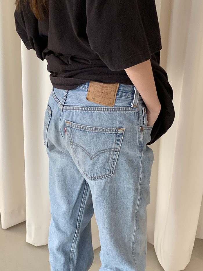 's Levi's 501 - 28 (classic straight fit) 복제