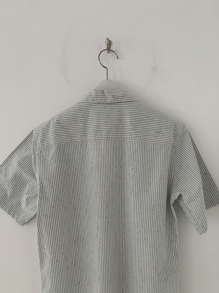 Aime Leon Dore striped open Shirt