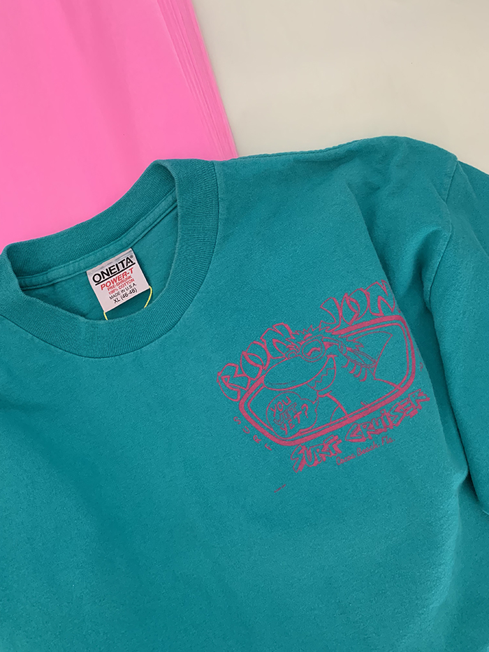 90's "SURF" USA T-shirt