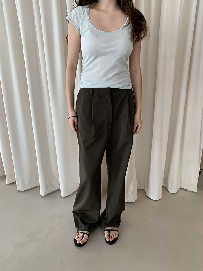 90's "JIL SANDER" cotton x nylon Pants 복제