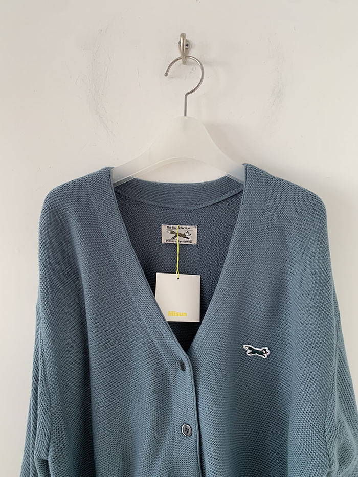 00's "Lacoste" cotton double Cardigan 복제