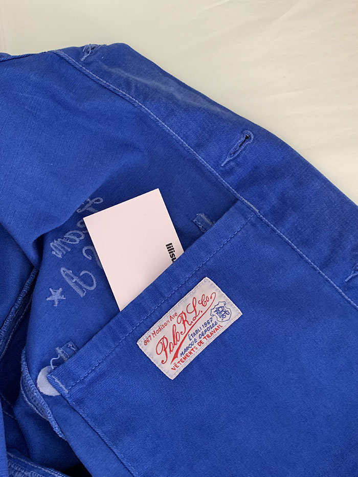 00's "Polo Ralph Lauren" cotton x linen Military Coat 복제