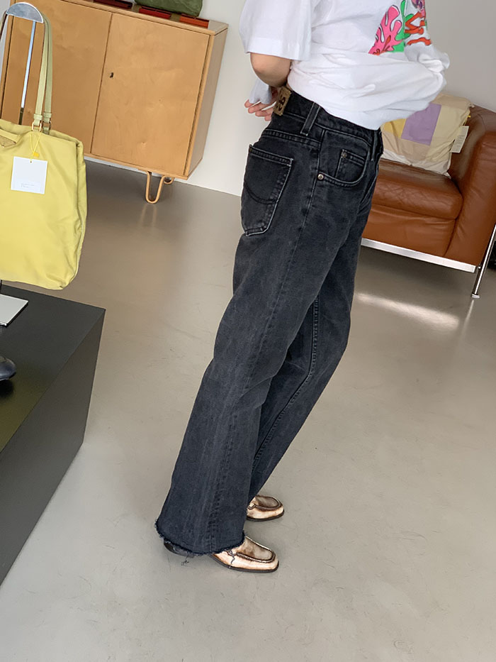 (Deadstock) 00's "PRADA" Flat Shoes 상세 찍어서 올리기 복제