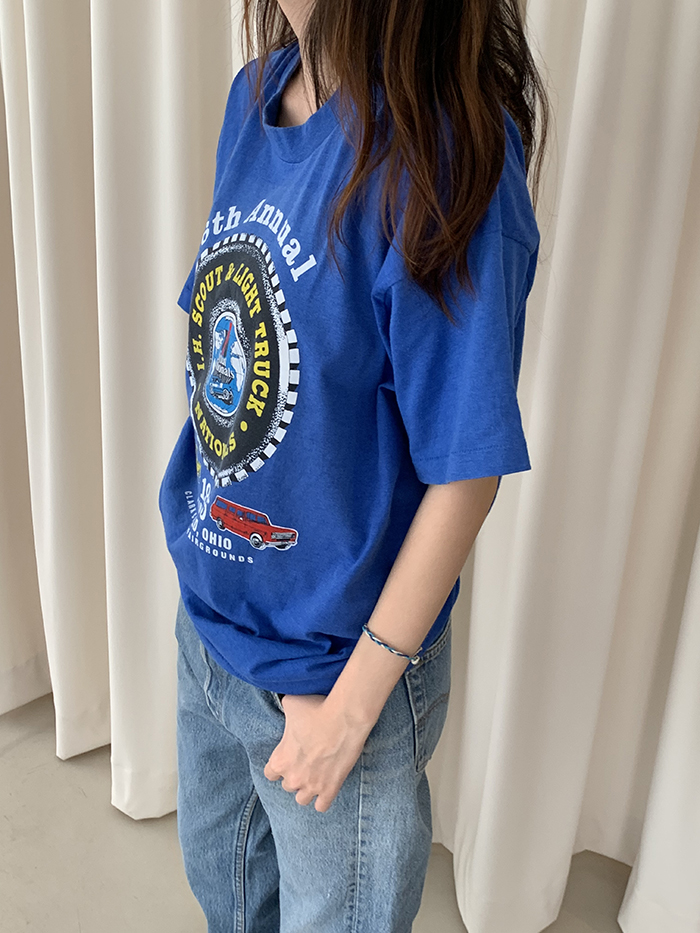 90's "OHIO" USA 50/50 T-shirt
