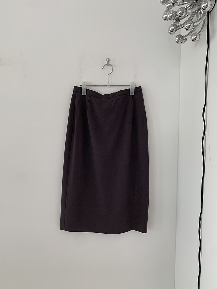 00's "Giorgio Armani" Black Skirt 복제 복제
