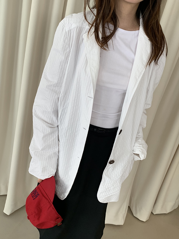 90's "JIL SANDER" silk Summer Jacket 복제