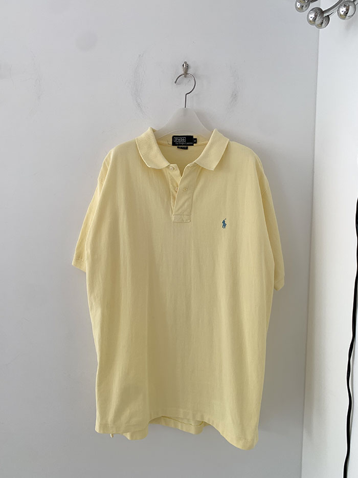 90's "Polo Ralph Lauren" Pique Shirt 복제