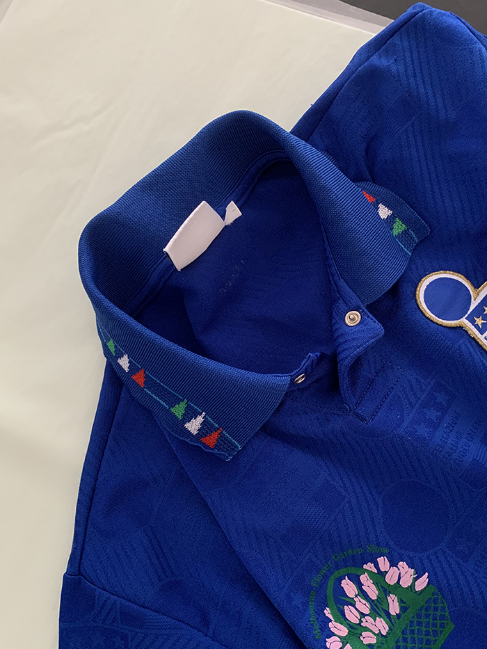 (Deadstock) 70's "Vintae ADIDAS France" Jersey Top by ‘Melbourne Flower Gaarden Show’ 복제