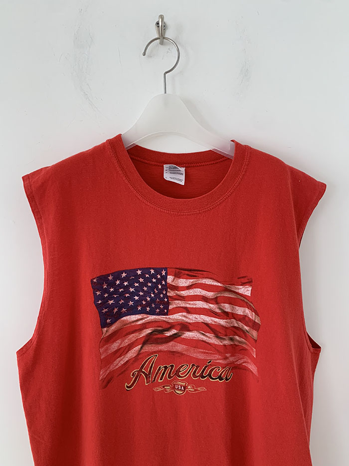 80's "Florida" USA sleeveless Shirt 복제 복제