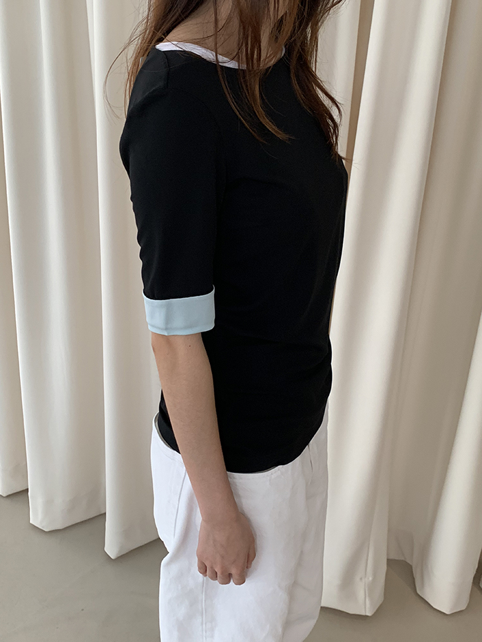 00's "PRADA" viscose black Kint