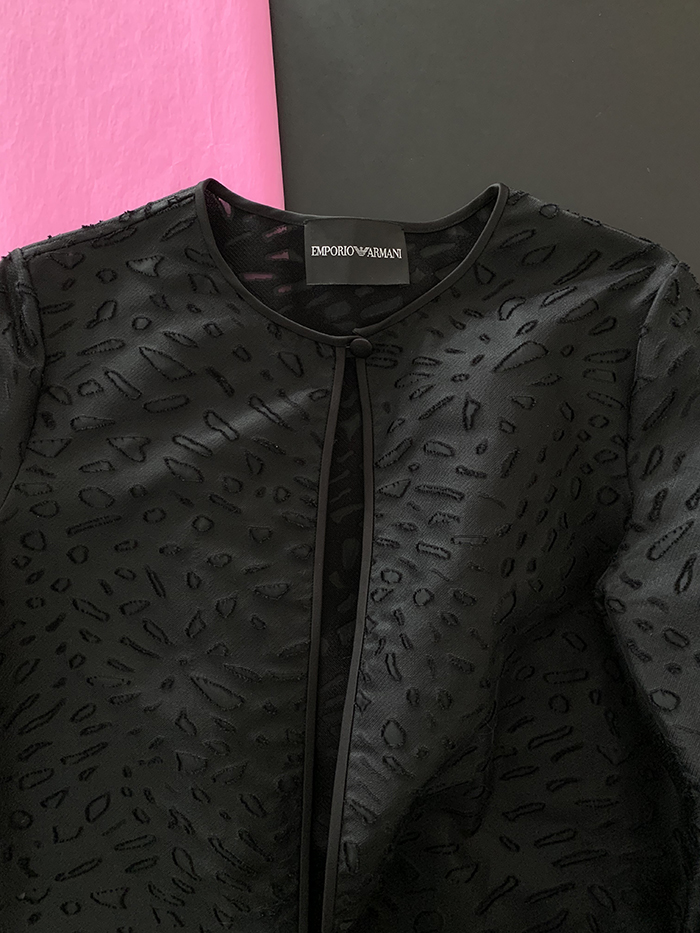 00's "Emporio Armani" cotton Shirt Jacket