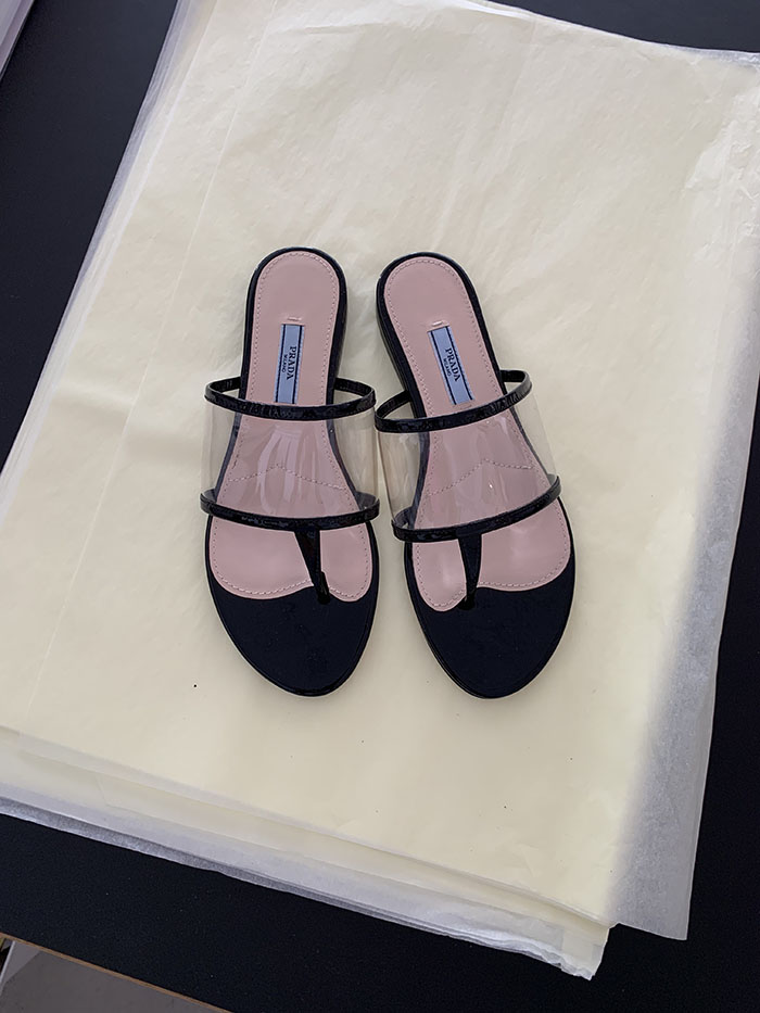 (Deadstock) 00's "PRADA Sport" Flip Flops Shoes 복제