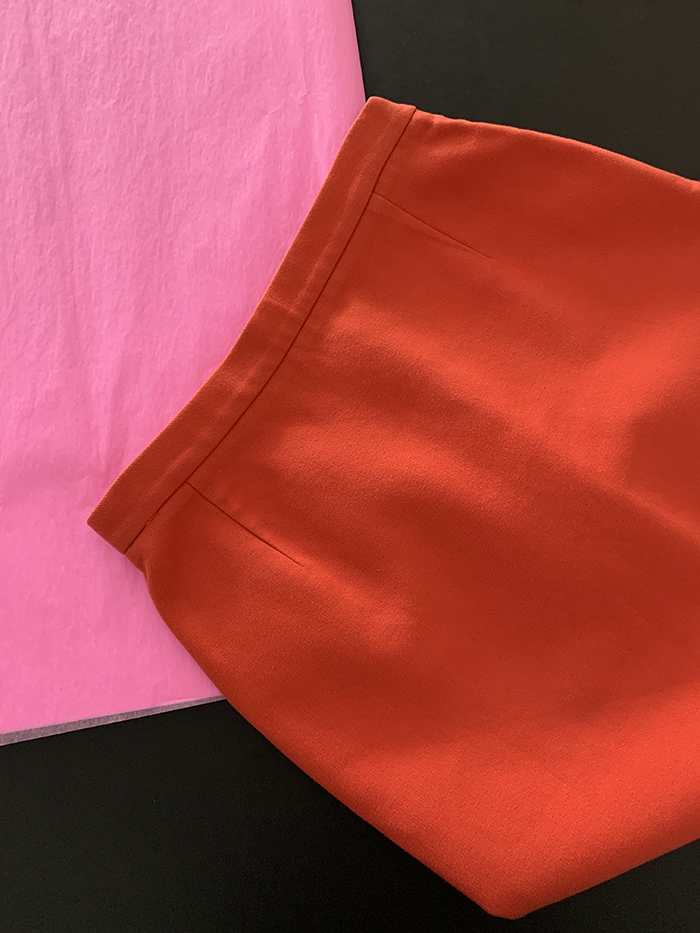00's "Prada" cotton Skirt