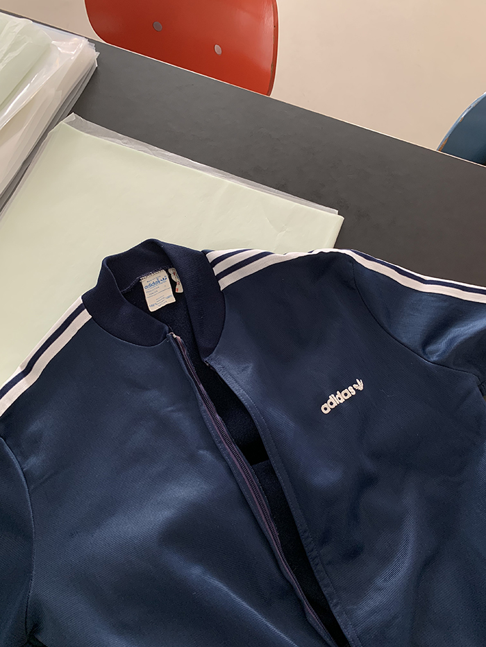 70-80's "ADIDAS France" Track top Jersey (Rare)