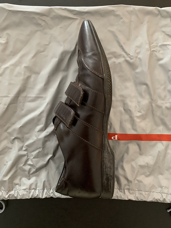 00's "PRADA" Leather Shoes 복제