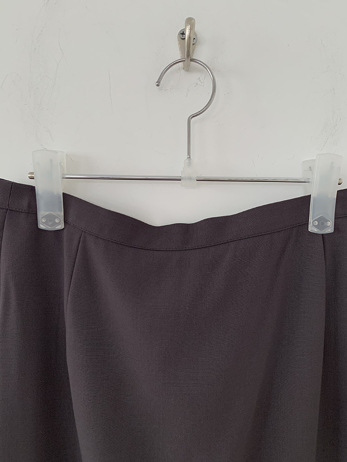 00's "Giorgio Armani" Black Skirt 복제 복제