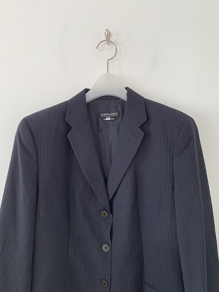 90's "Giorgio Armani" Three buttons wool Jacket